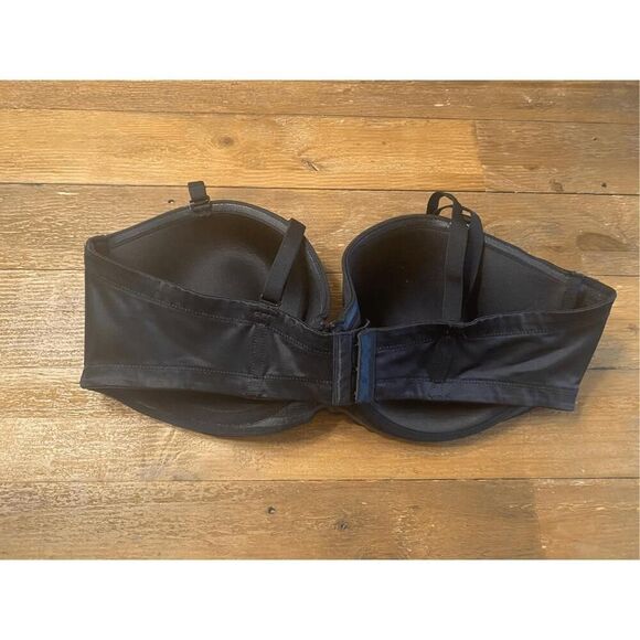 Wacoal 42D red carpet strapless underwire bra black convertible - Picture 5 of 7